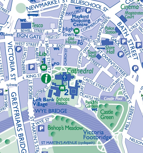 Location of Castle Green